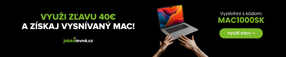 Akce sleva 40 Eur na Mac